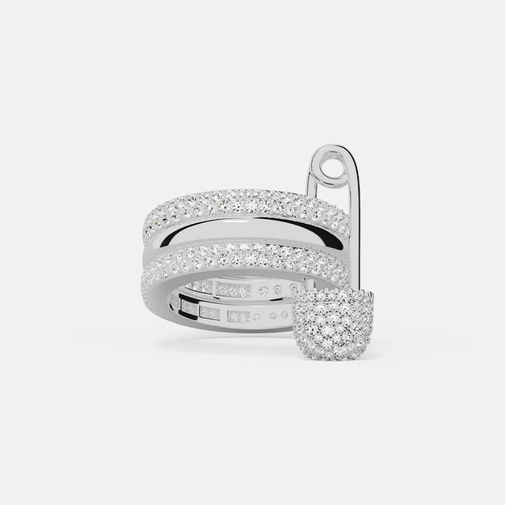 APM Monaco Safety Pin Ring